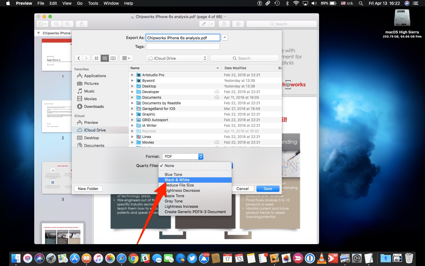 how to convert a doc to pdf on mac